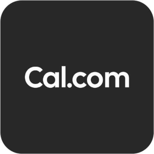 Cal.com integration: phone bookings that respect your live availability logo