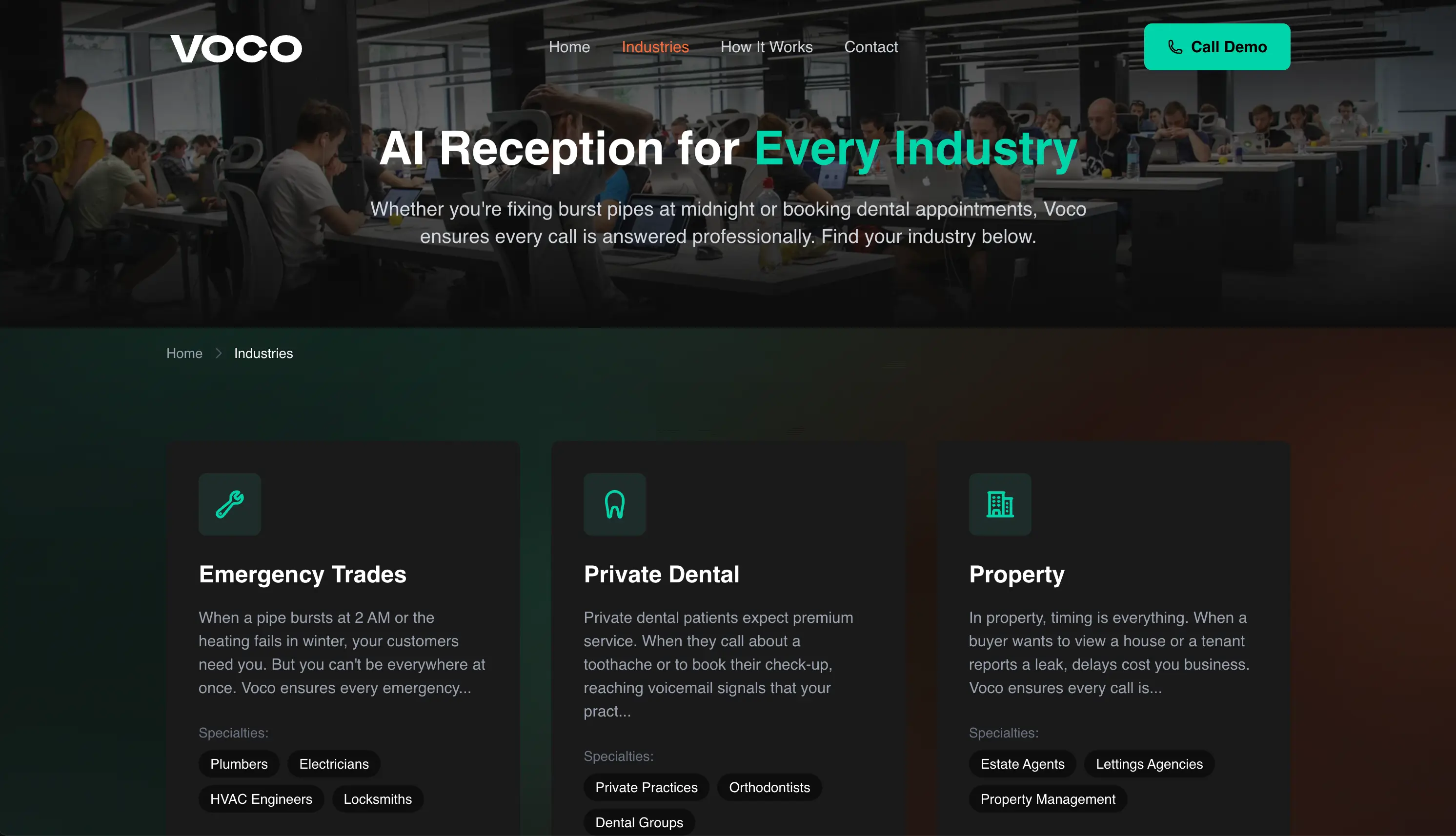 AI Receptionist Platform for UK Businesses - Gallery image