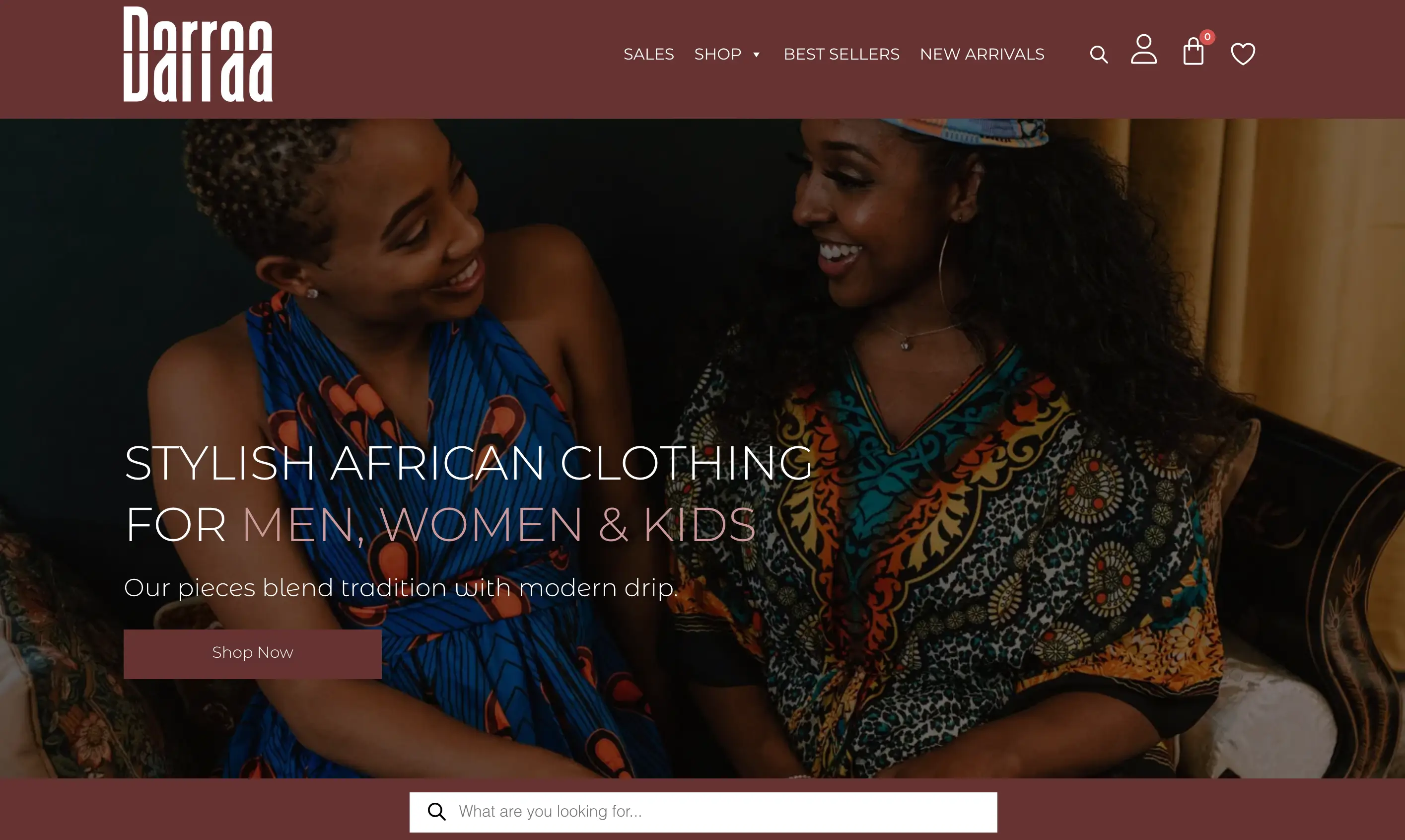 Darraa E-commerce Website - Portfolio Case Study - Gallery image